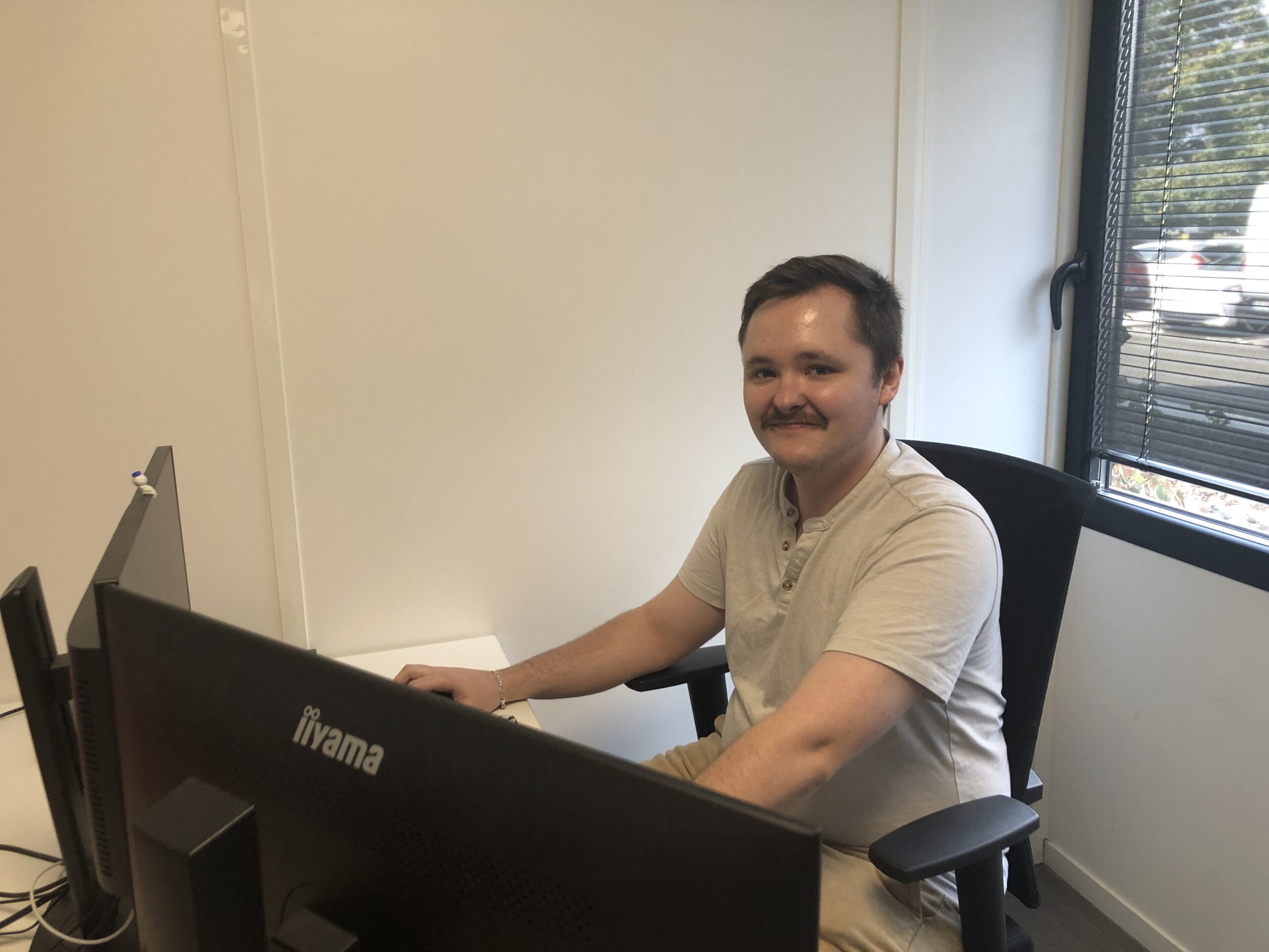 Sébastien, technicien support informatique